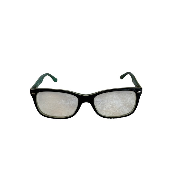 Ray-Ban Eyeglasses Unisex 53mm Black Green Good RB 5228 8121 Rectangular Frames